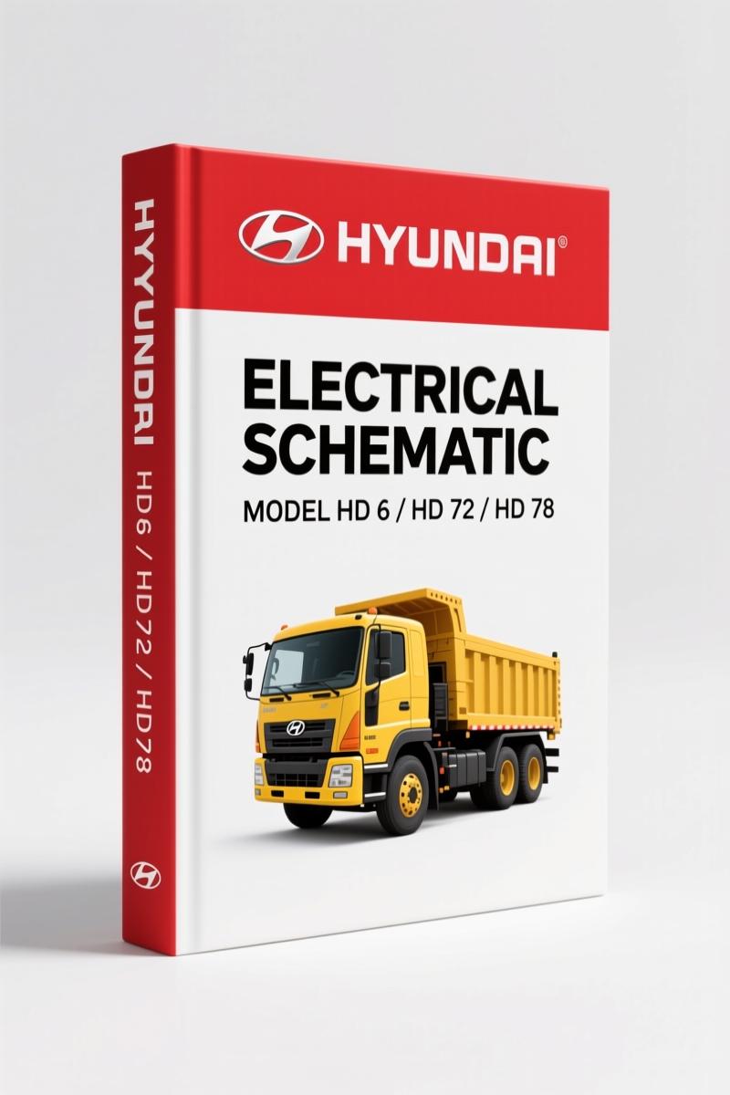 Hyundai HD 6, HD 72, HD 78 Electrical Schematic – 149-Page OEM Wiring Data