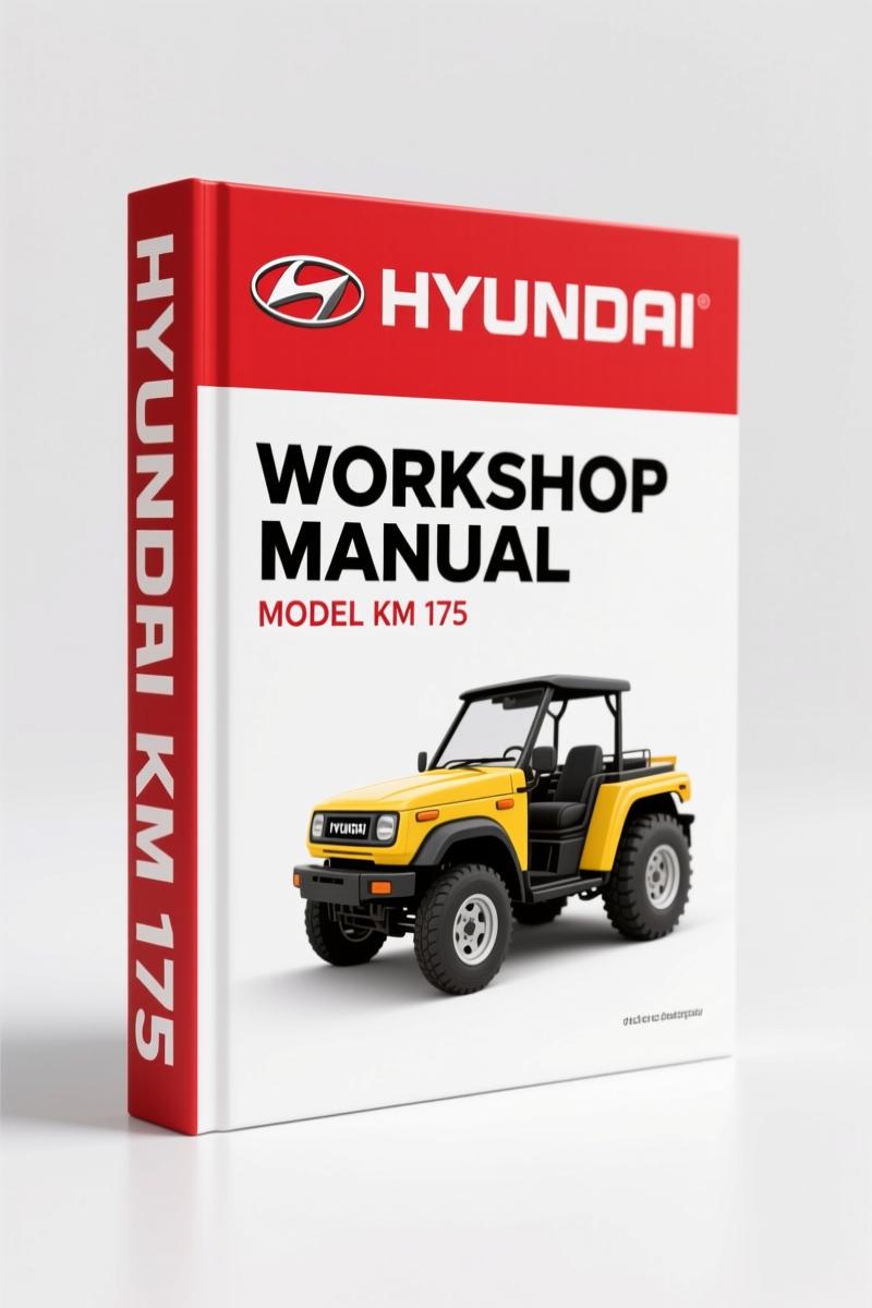 Hyundai KM 175 Workshop Manual – Factory Torque and Fluid Specs