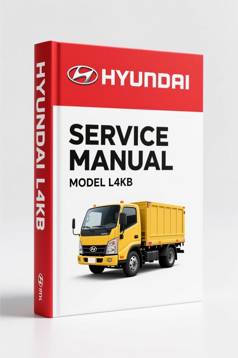 Hyundai L4Kb Service Manual – 104 Pages of Factory Specifications