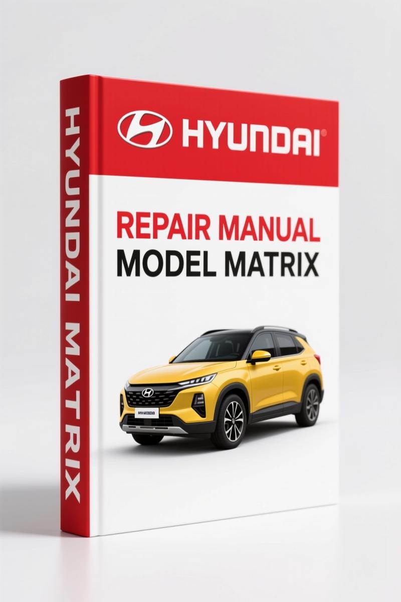 Hyundai Matrix Repair Manual – Body Construction & Corrosion Protection