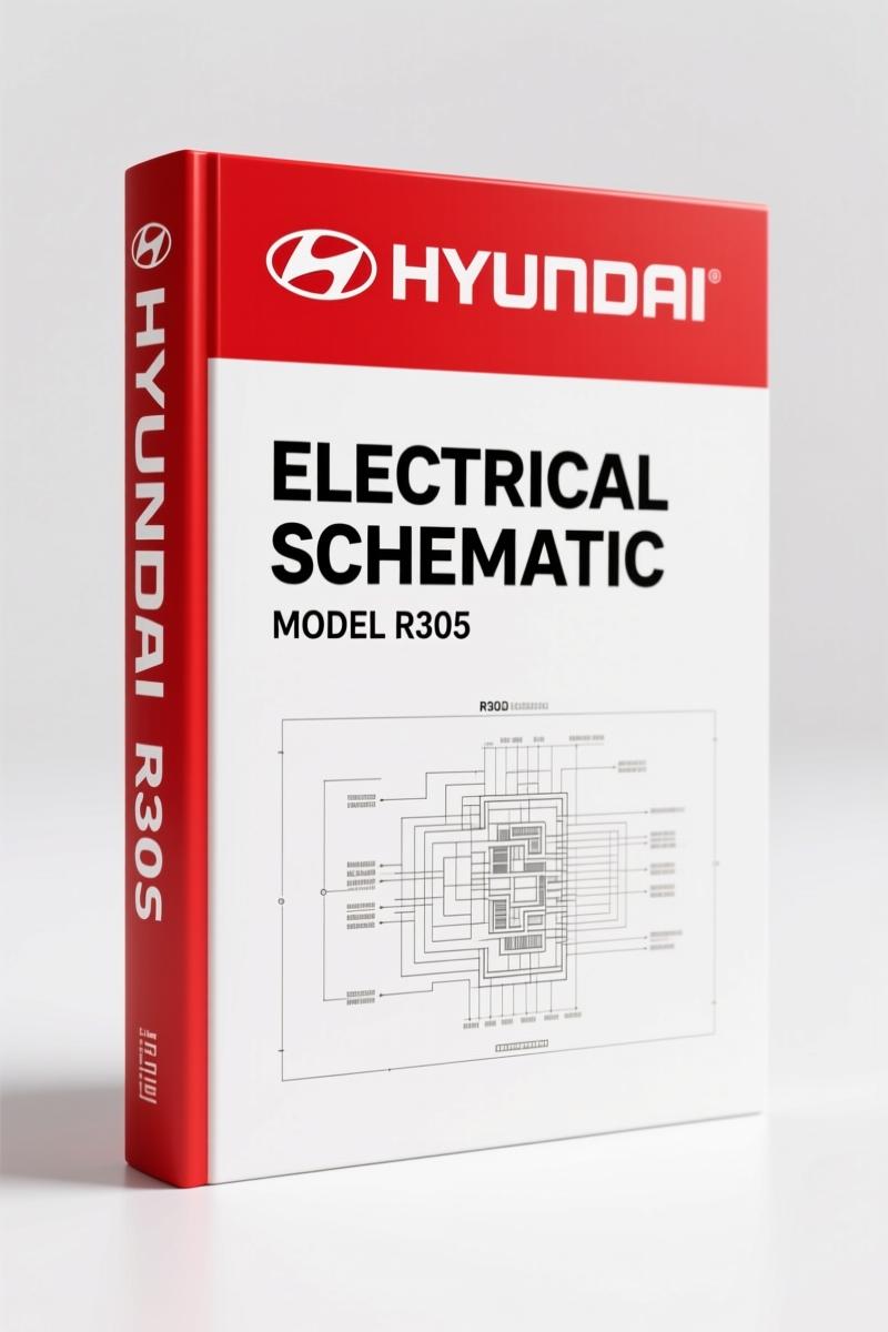 Hyundai R305 2002 Electrical Schematic – Factory Wiring Data