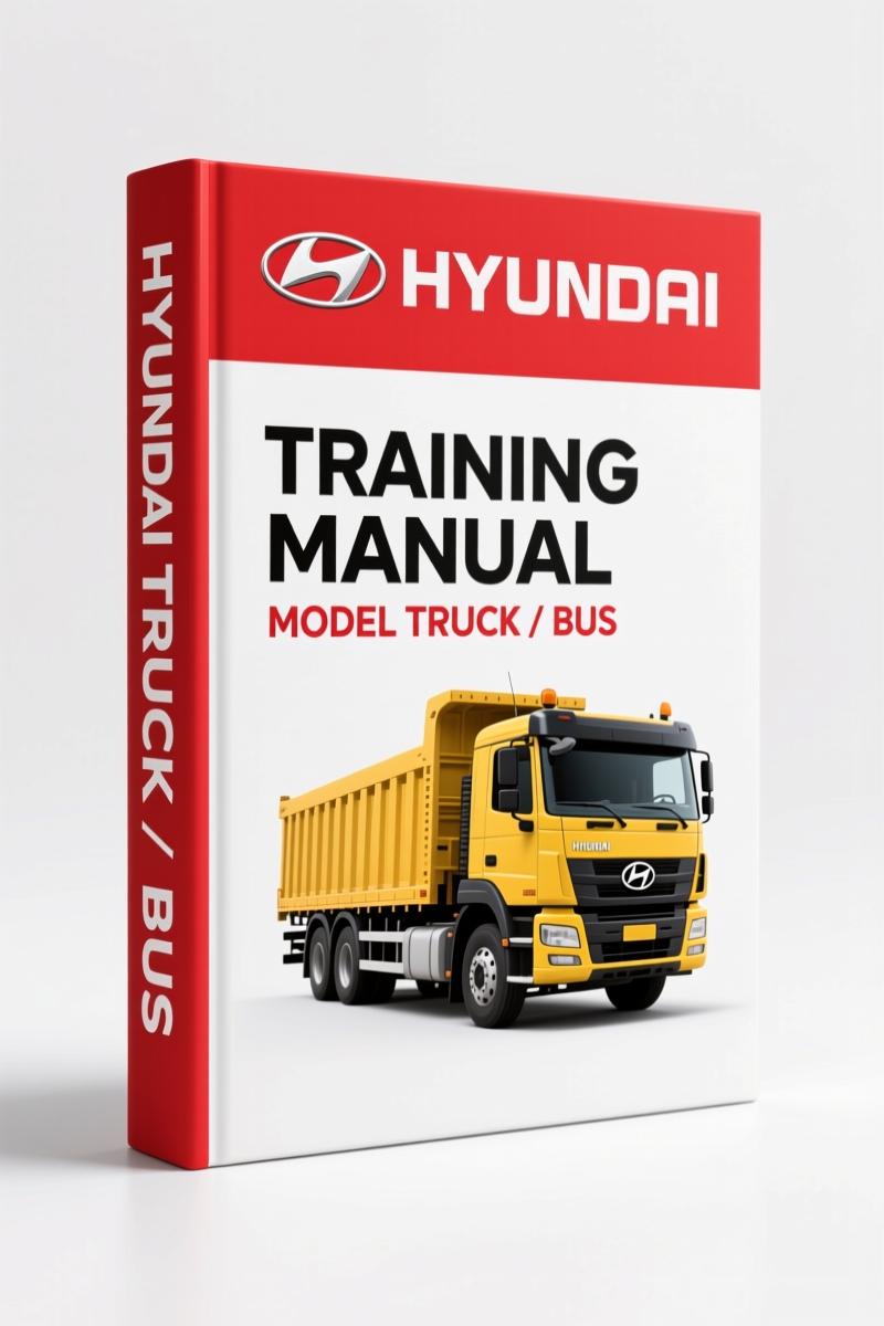 Hyundai Truck, Bus 2003 Training Manual – A/C System Factory Specs