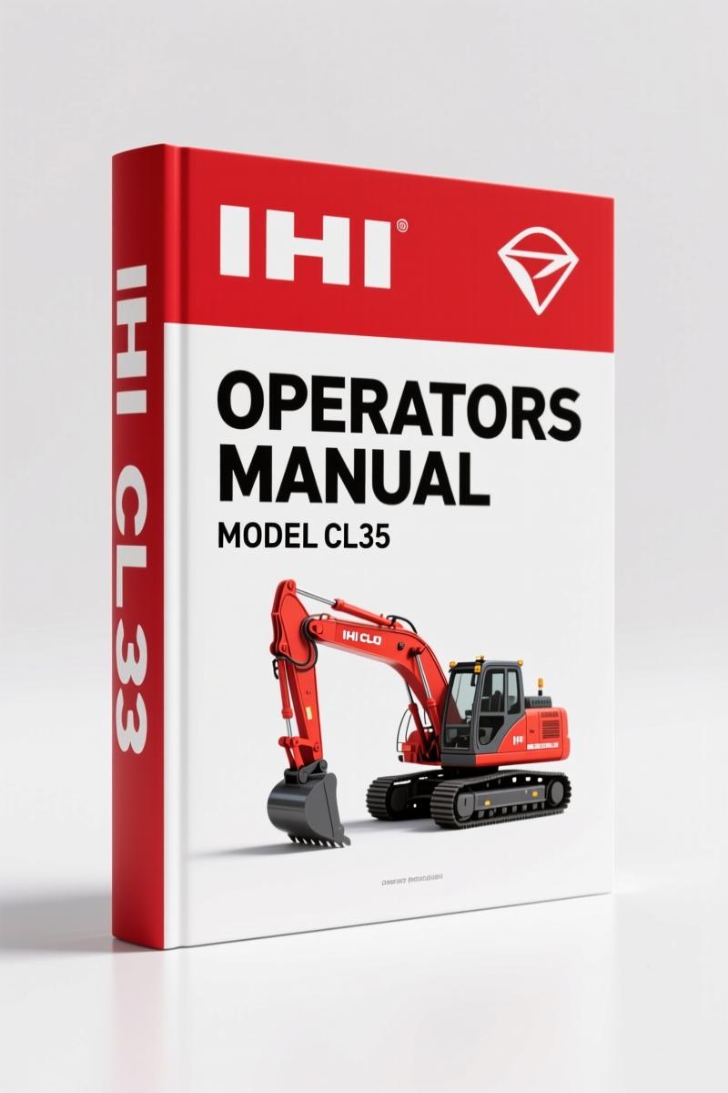 Ihimer CL35 Operators Manual – OEM Specs for Mini Excavator Operation & Maintenance