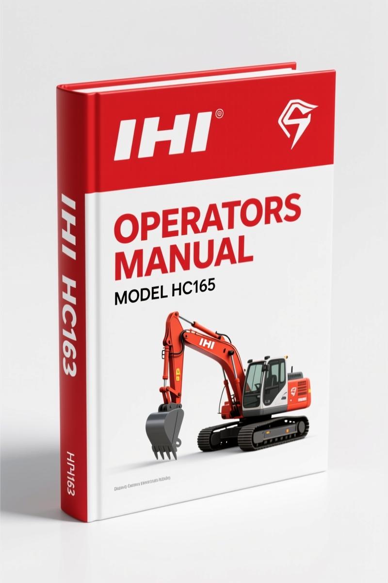 Ihimer HC165 2003 Operators Manual – Factory Specs for Crawler Crane