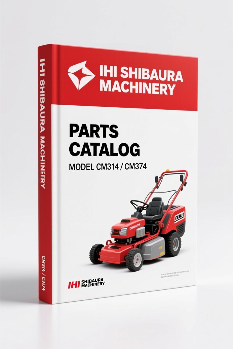 IHI Shibaura Machinery CM314, CM374 2009 Parts Catalog – 91 Pages OEM