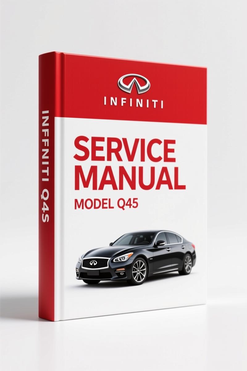 Infiniti Q45 1991 Service Manual - Official OEM Document