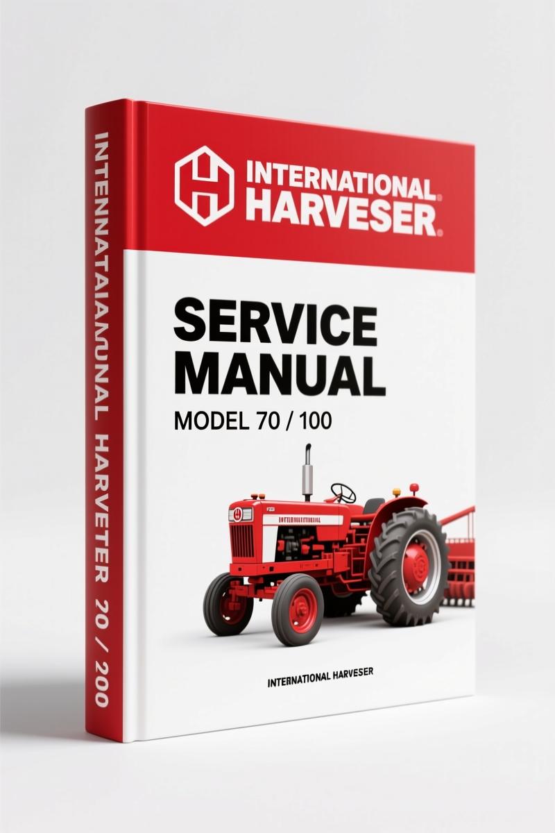 International Harvester 70, 100 Service Manual – OEM Factory Specs
