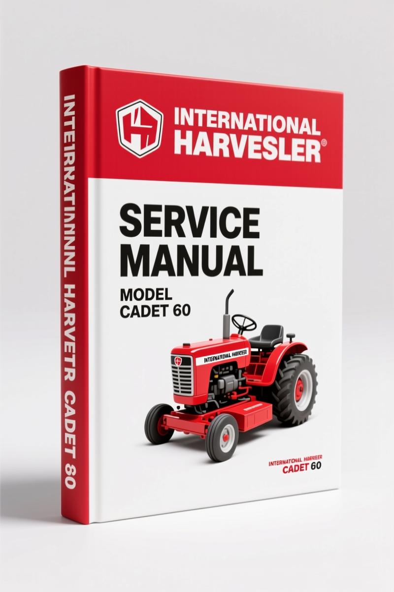 International Harvester Cadet 60 Service Manual – OEM Factory Specs