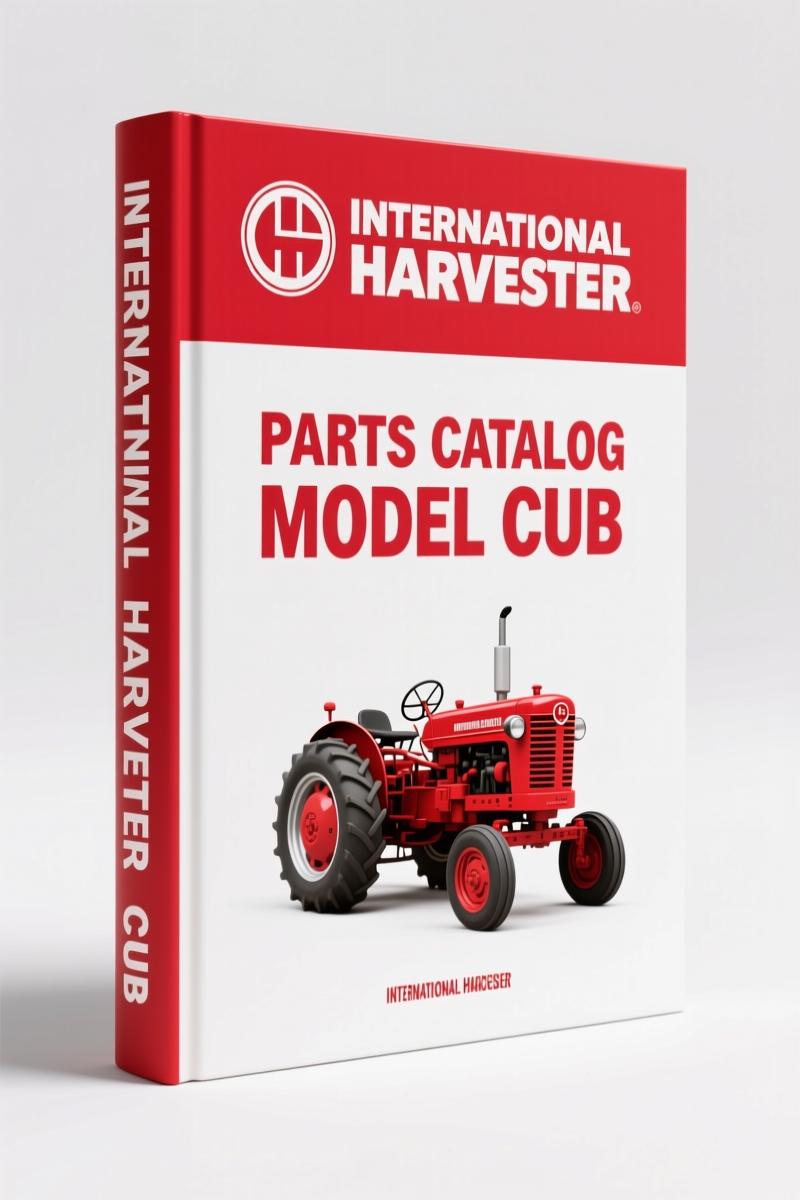 International Harvester Cub Parts Catalog – 54 Pages of Factory Parts Data