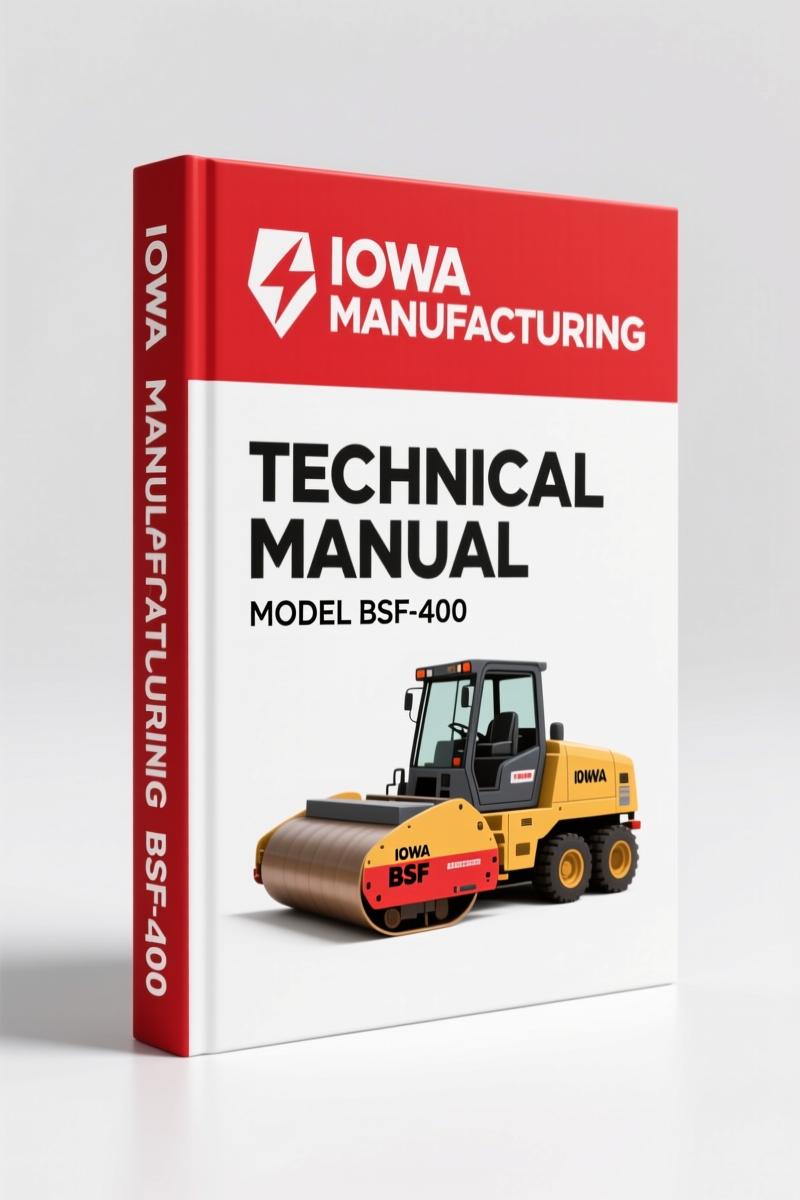 Iowa Manufacturing BSF-400 1981 Technical Manual