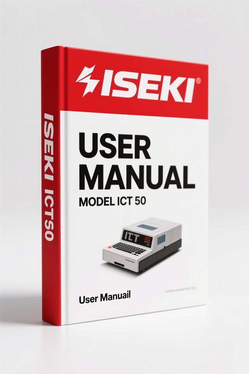 Iseki ICT 50 2008 User Manual – OEM Operator Guide (93 p.)