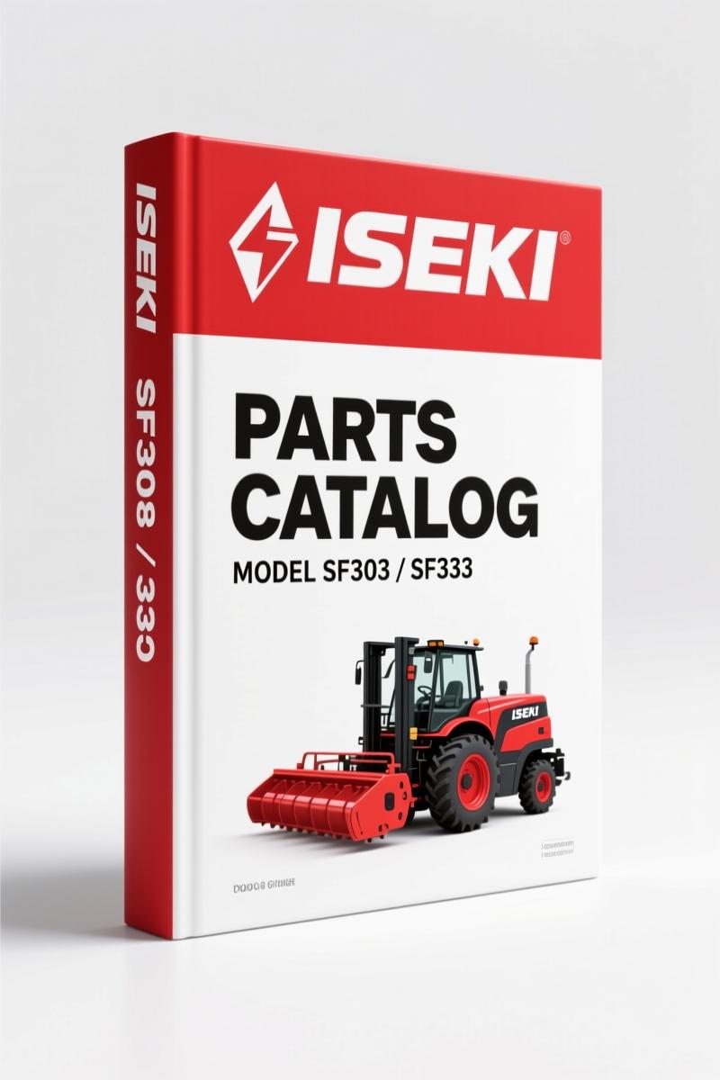 Iseki SF303, SF333 Service Manual – Factory Specs for Front Mowers