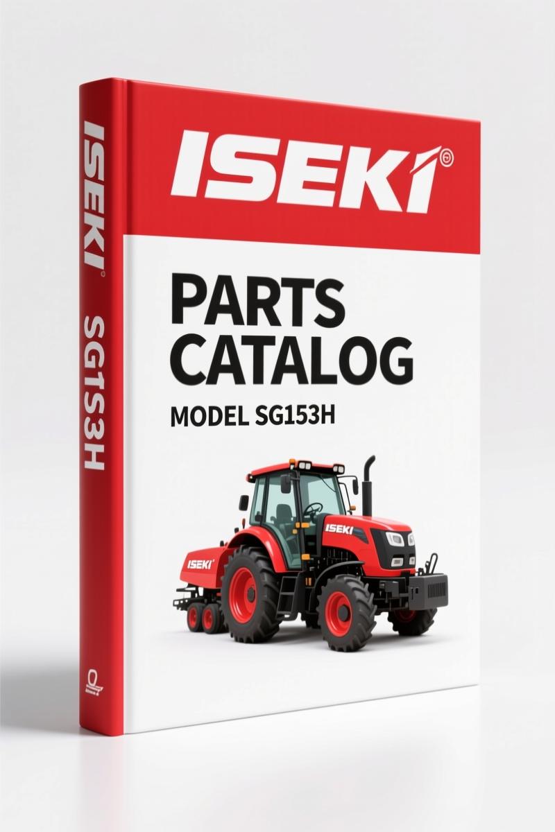 Iseki SG153H Parts Catalog – 160 Pages of OEM Exploded-View Diagrams