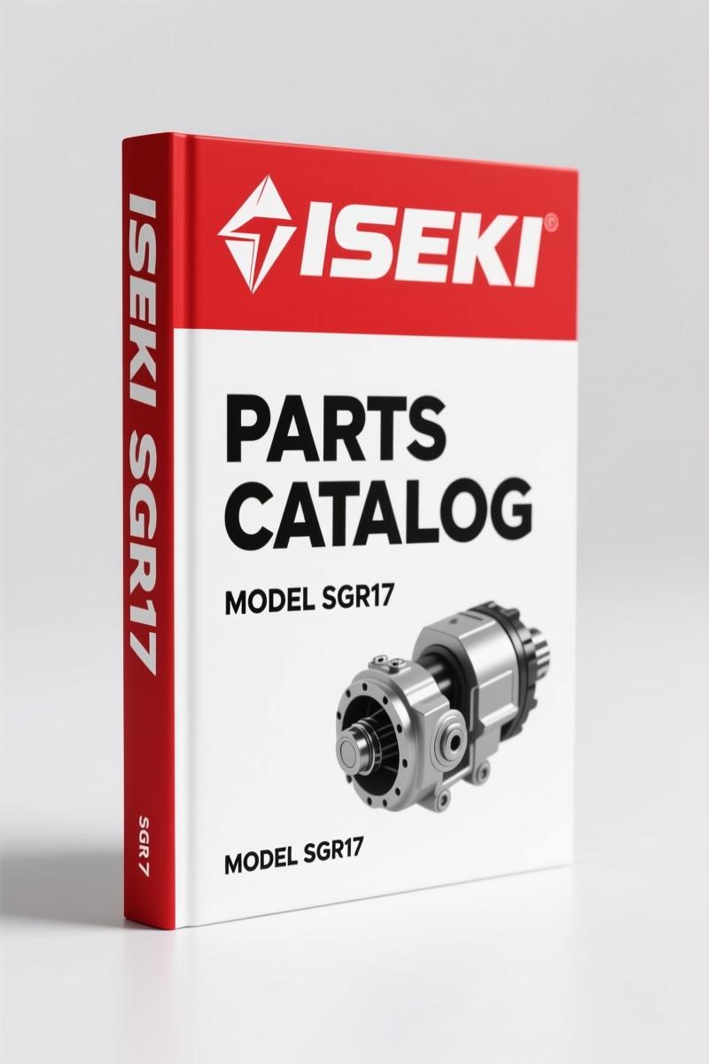 Iseki SGR17, SGR19, SGR22, SCM48, SCM54 User Manual – 207-Page OEM Operator Guide