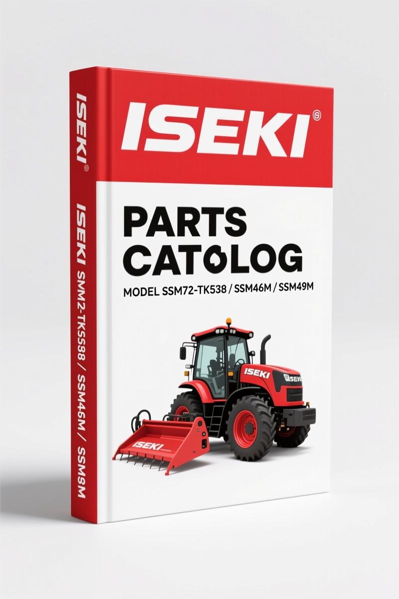Iseki SSM72-TK538, SSM46M, SSM49M, SSM54M, SSM60M Parts Catalog – 22 Pages