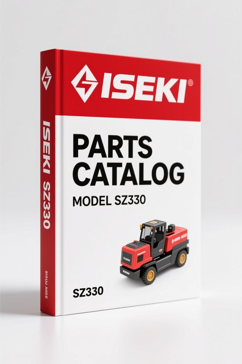 Iseki SZ330 Parts Catalog – 148 Pages OEM Factory Exploded-View Diagrams