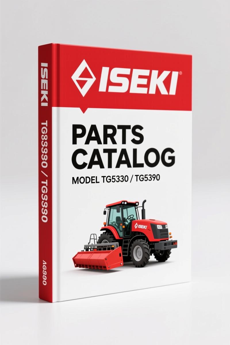 Iseki TG5330 TG5390 Parts Catalog – 508 Pages OEM Exploded Views