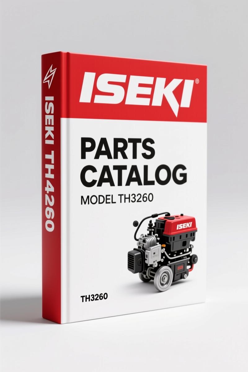 Iseki TH4260, TH4290, TH4330 2004 Parts Catalog – 463 Pages OEM