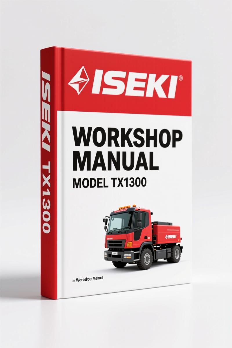 Iseki TX1300, TX1500 Parts Catalog – OEM Exploded-View Diagrams