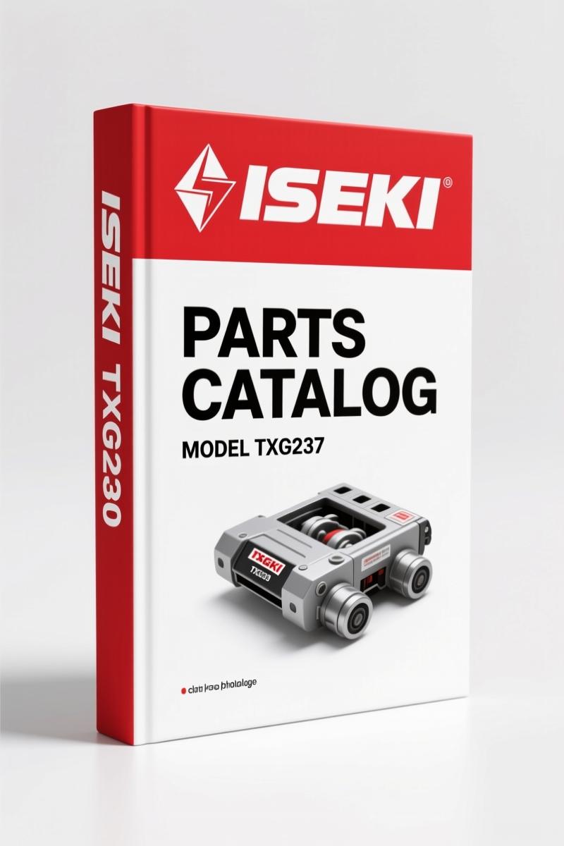 Iseki TXG237 Parts Catalog – 199 Pages OEM Exploded Diagrams