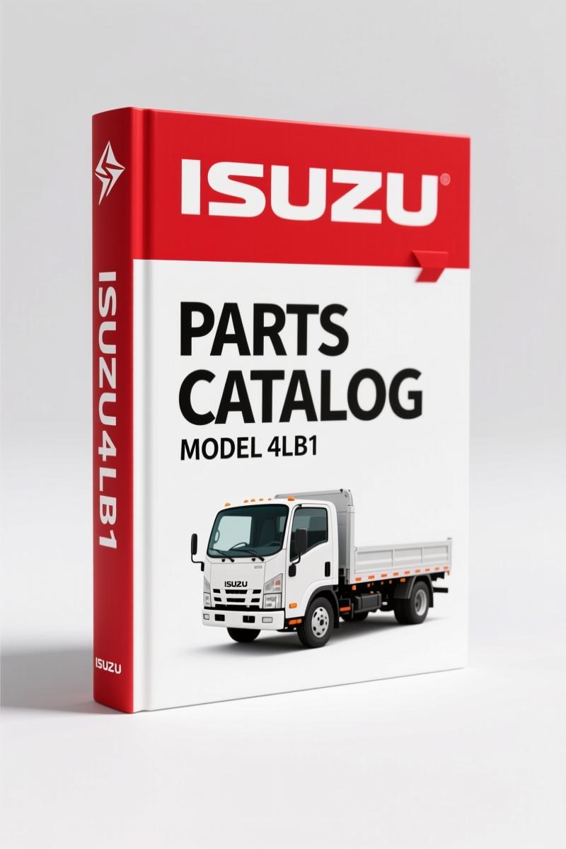 Isuzu 4LB1 Parts Catalog – 58-Page OEM Engine Parts Reference