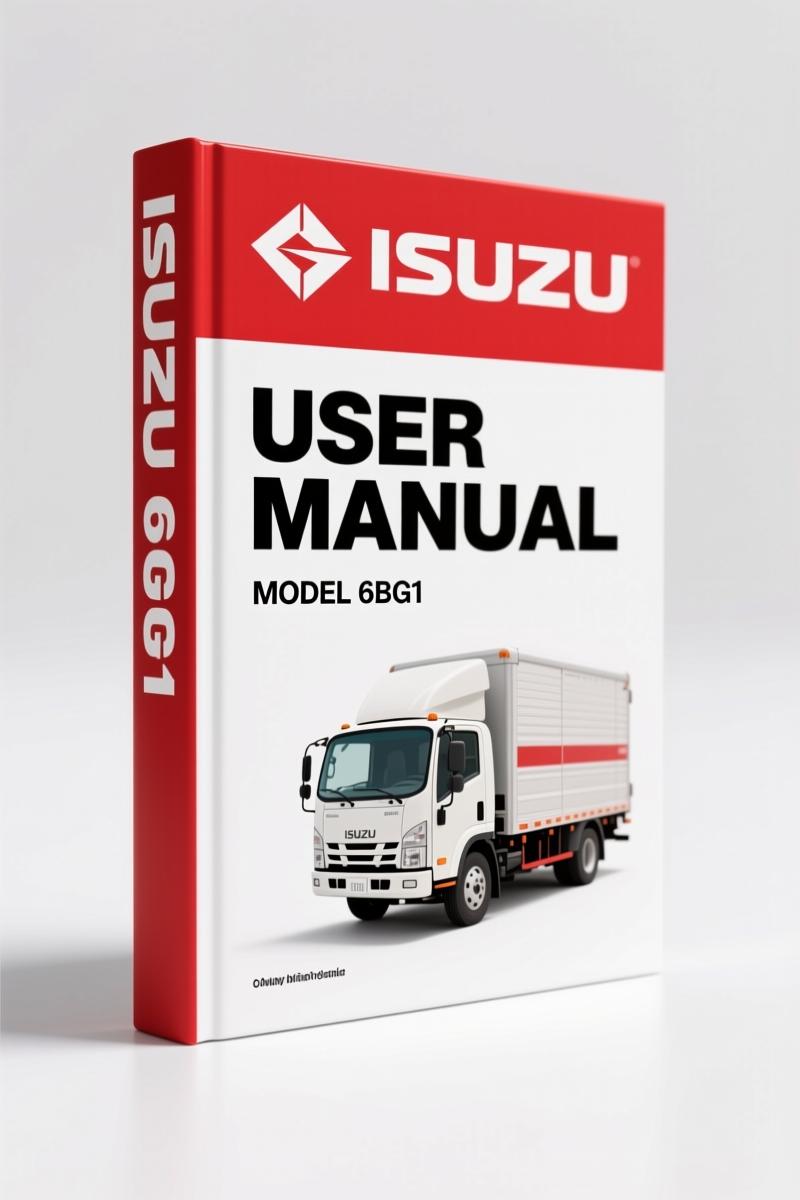 Isuzu 6BG1 User Manual – OEM Operator Documentation for 6BG1 Diesel