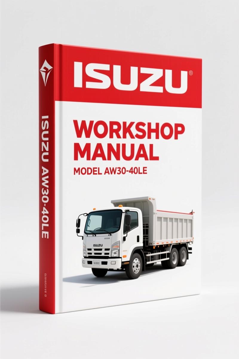 Isuzu AW30-40LE Workshop Manual – OEM Transmission Diagnostics