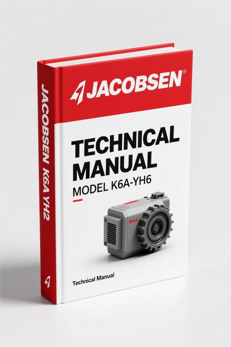 Jacobsen K6A-YH6 2008 Technical Manual – Factory Engine Service Data