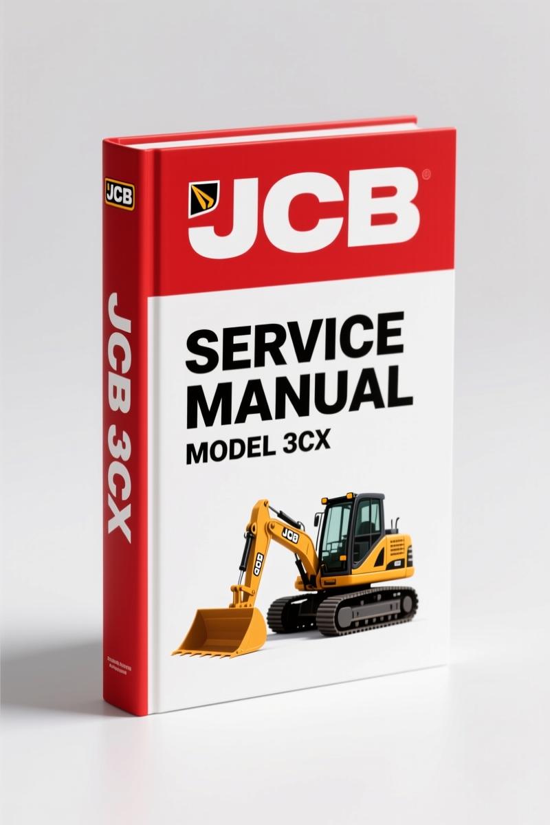 JCB 3CX, 4CX Operators Manual – Official Factory Handbook (184 Pages)