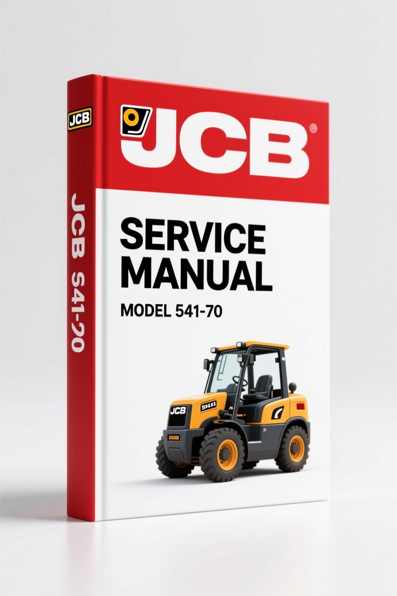 JCB 541-70, 524-50 Service Manual – Factory Specs & EU Emissions