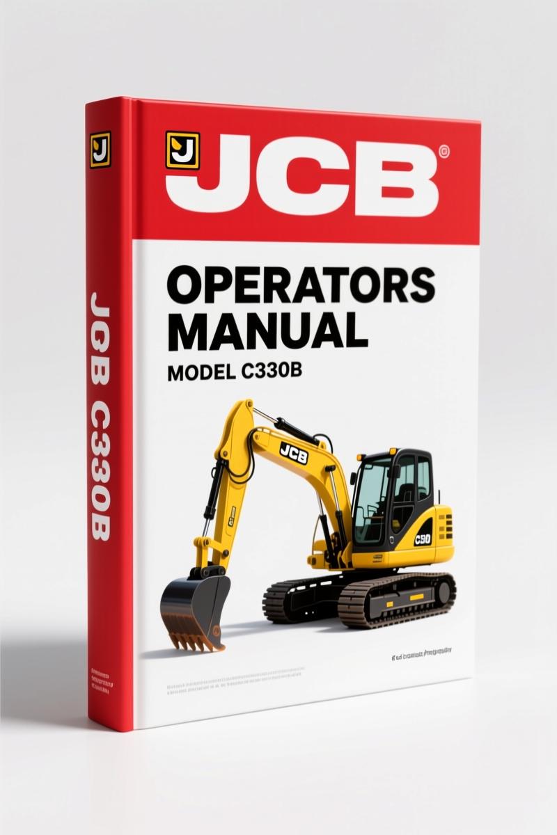 JCB C330B 2000 Operators Manual – Official Factory Document