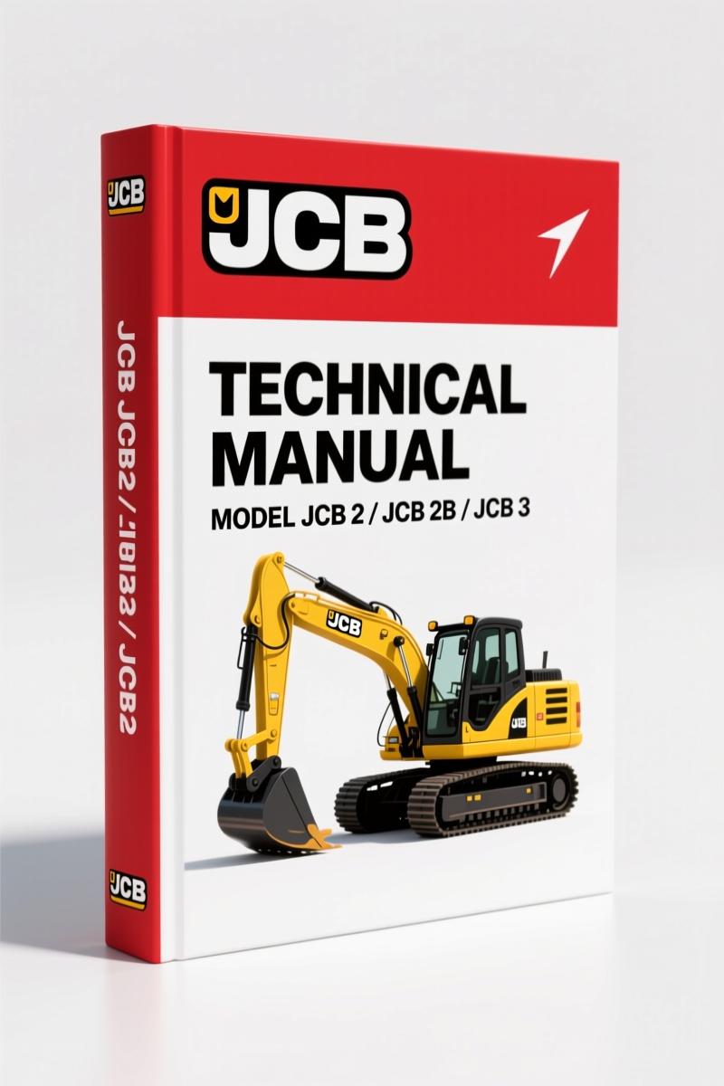 JCB JCB 2, JCB 2B, JCB 2D, JCB 3, JCB 3 II Technical Manual – 452 Pages