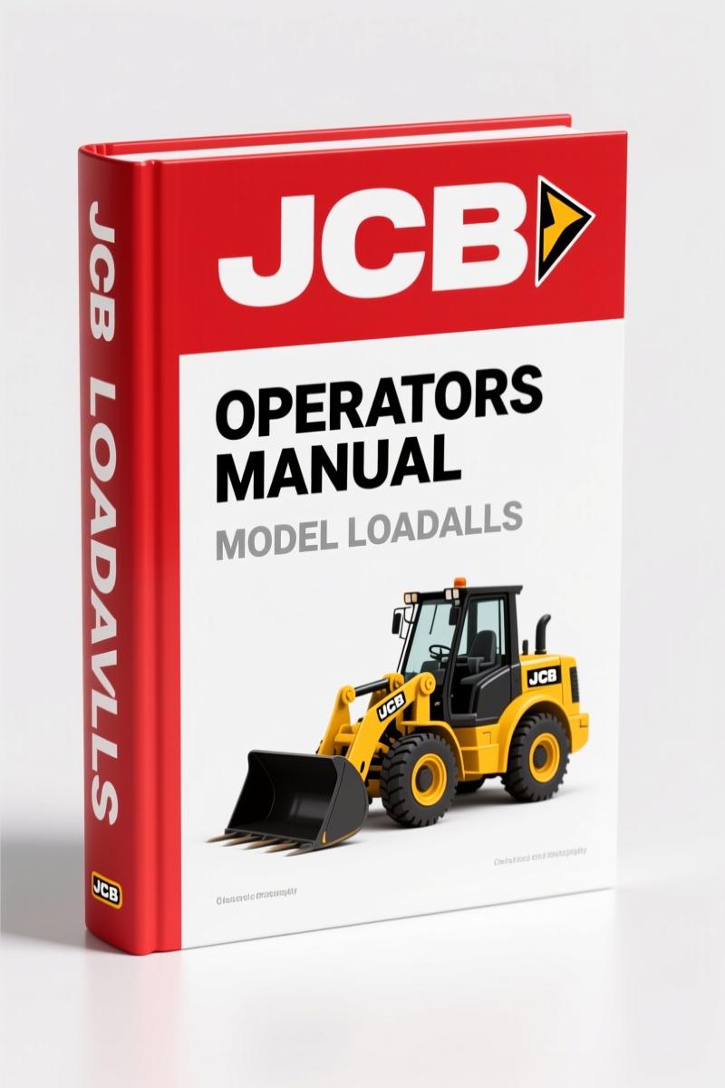 JCB LOADALLS Operators Manual – Official Factory Document
