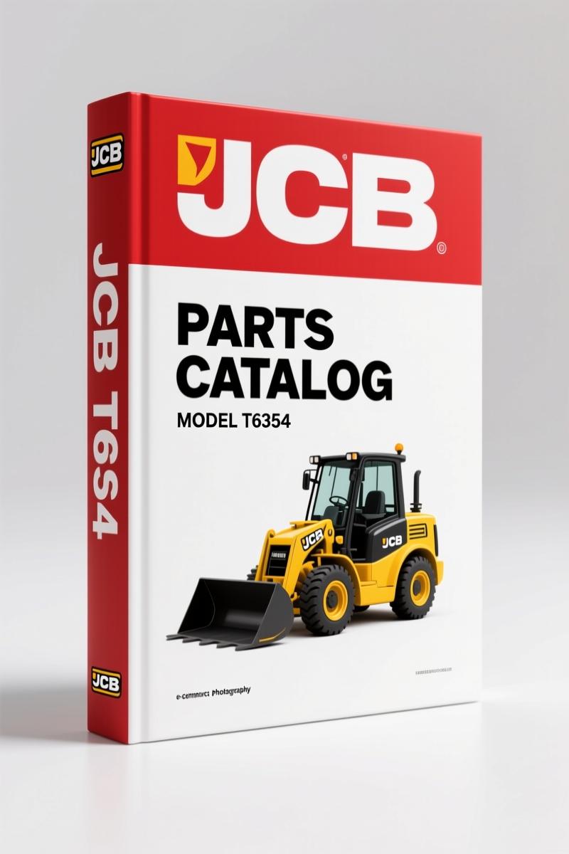 JCB T6354 Parts Catalog – 192-Page Factory Component Index