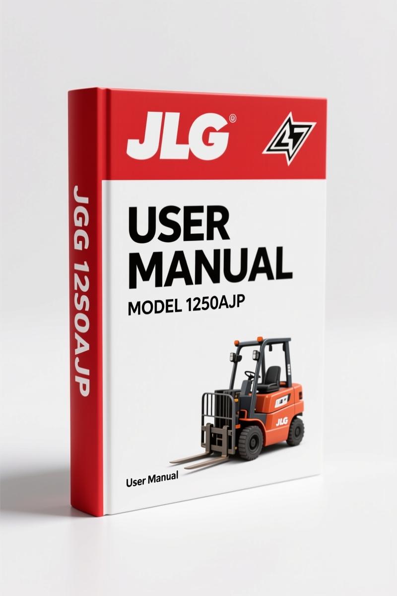 JLG 1250AJP 2015 User Manual – OEM Safety & Operation Specs