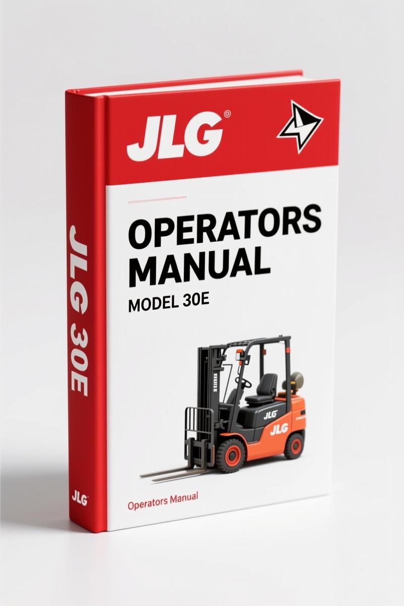 JLG 30e, 35e, n35e, 40e, n40e 2001 Operators Manual – OEM Specs