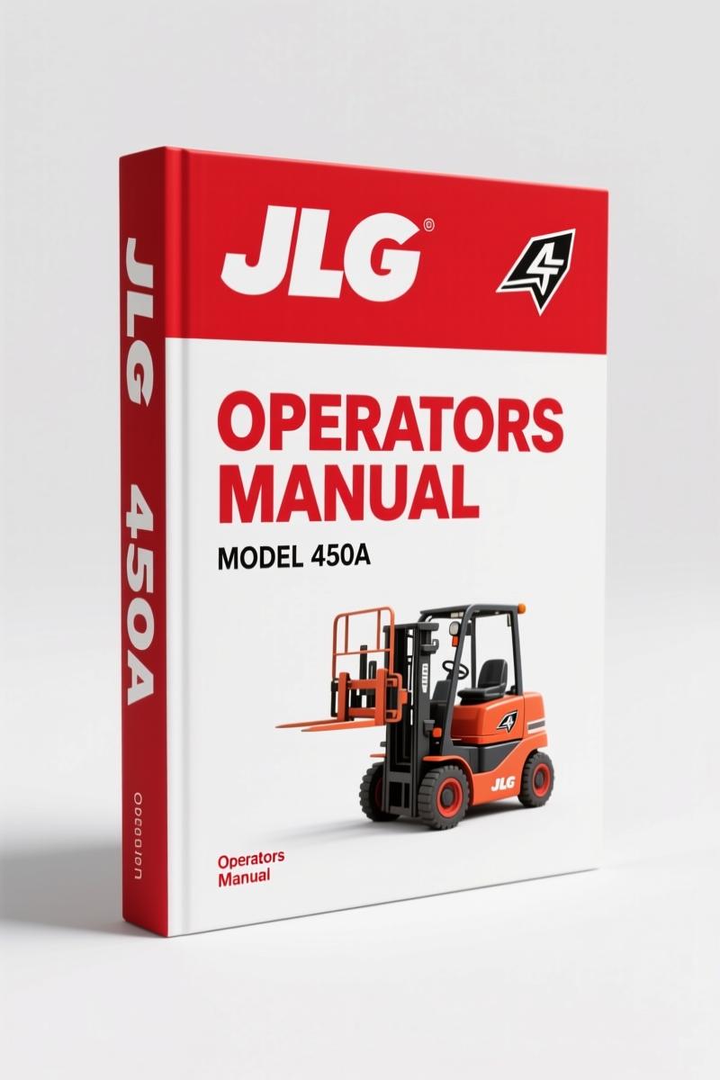 JLG 450A, 450AJ, 510AJ 2006 Operators Manual – OEM Specs
