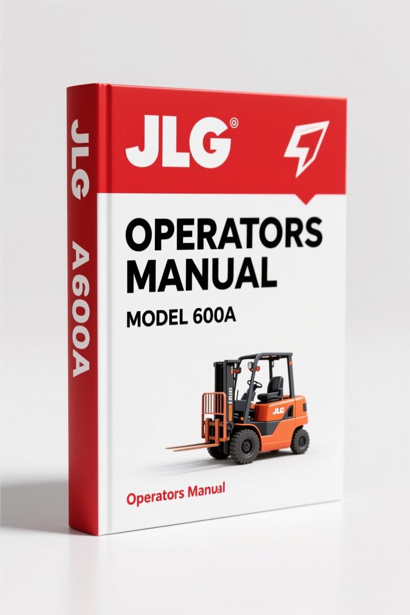 JLG 600A, 600AJ 2015 Operators Manual – OEM Specs & Safety