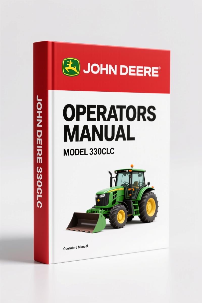 John Deere 330CLC, 370C 2001 Technical Manual – 376 Pages OEM Service