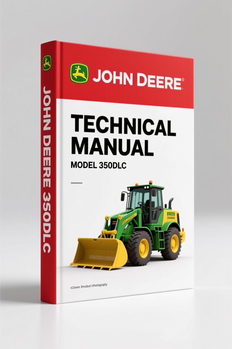 John Deere 350DLC 2014 Technical Manual – 958 Pages OEM Specs