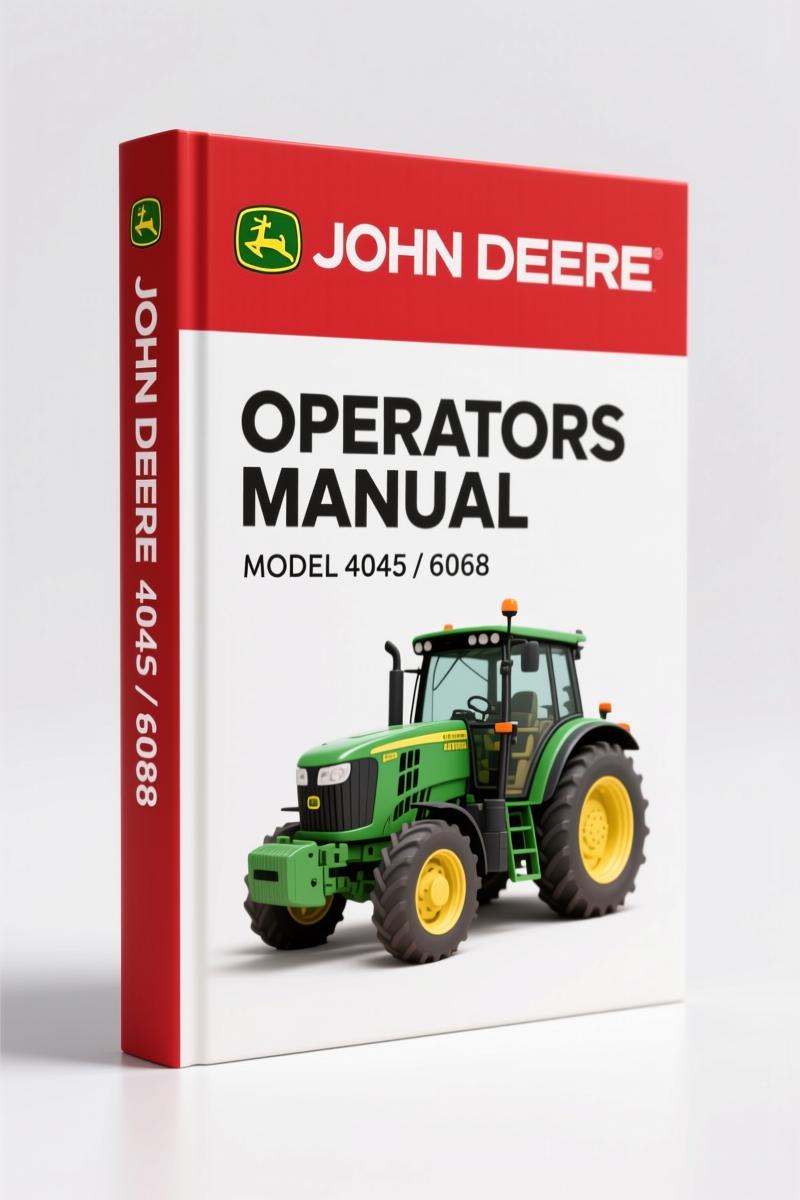John Deere 4045, 6068 2006 Operators Manual – OEM Specs for Tier 2 Engines