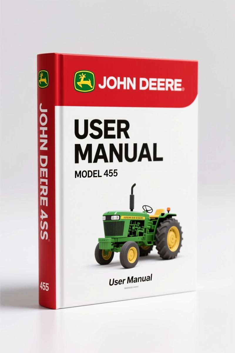 John Deere 455 1992 User Manual – OEM Operator Documentation