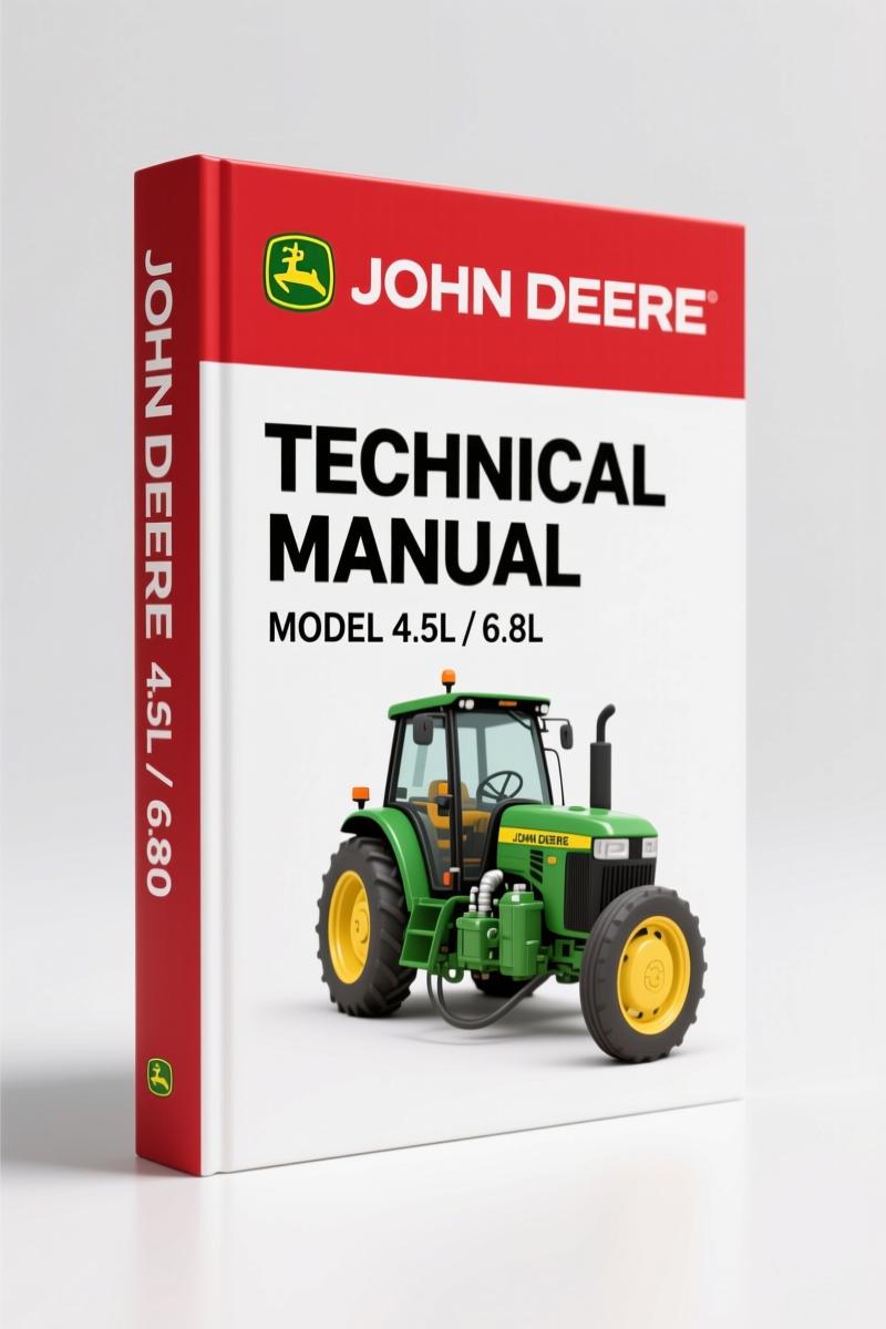 John Deere 4.5L, 6.8L 2000 Technical Manual – OEM Fuel System Specs