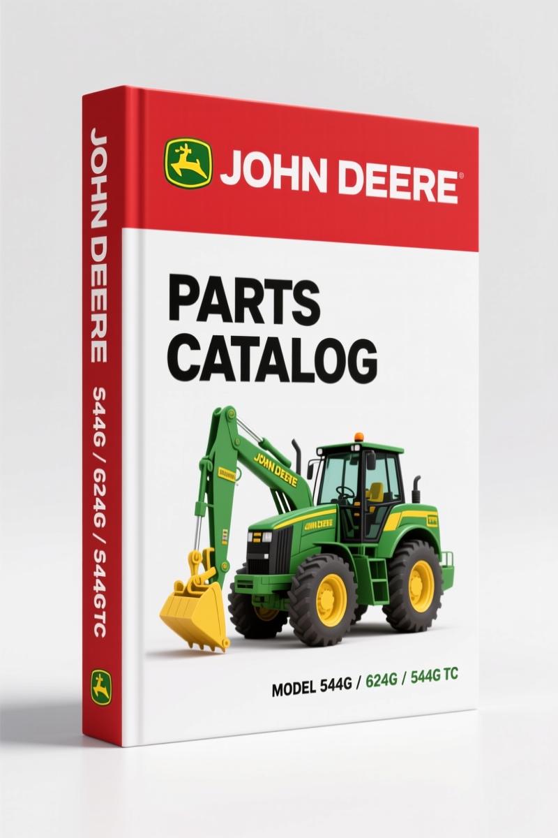 John Deere 544G, 544G LL, 544G TC, 624G 2005 Parts Catalog – 808 Pages OEM