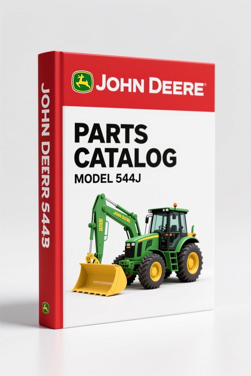 John Deere 544J 2004 Parts Catalog – 541-Page OEM Parts Data