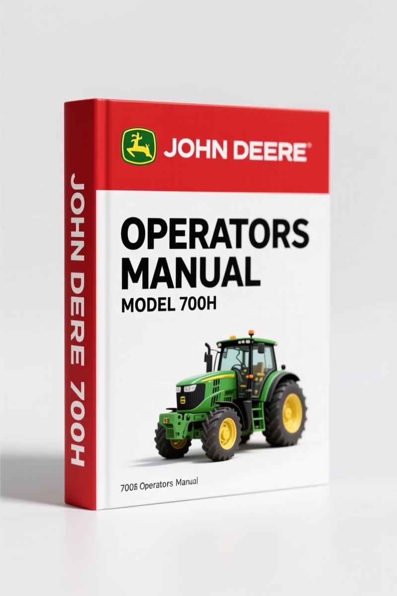 John Deere 700H Operators Manual – Factory Specs for Crawler Dozer