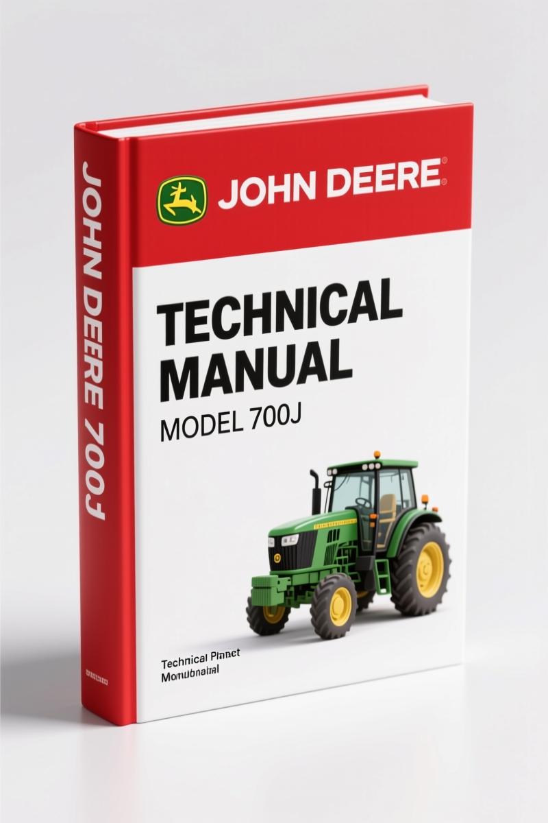 John Deere 700J 2012 Technical Manual – 376 Pages OEM Service Data