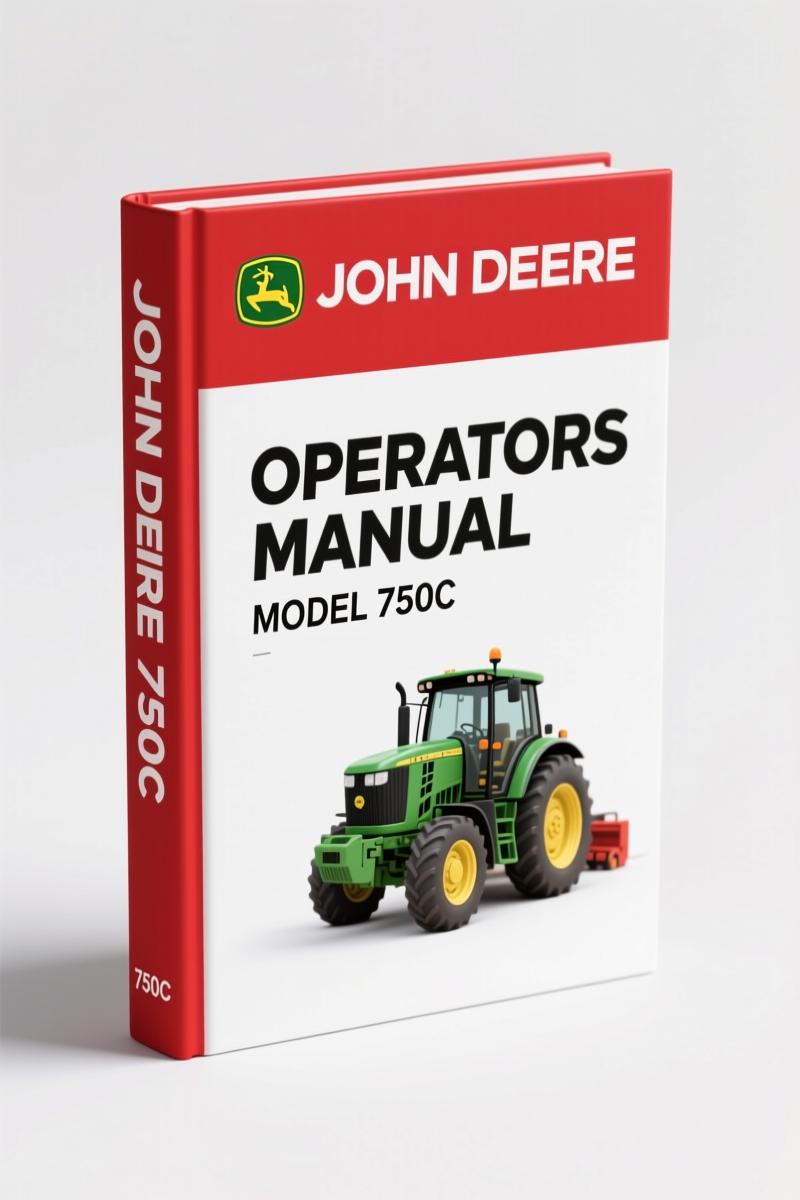 John Deere 750C, 850C Operators Manual – 324 Pages | AutoFix Global
