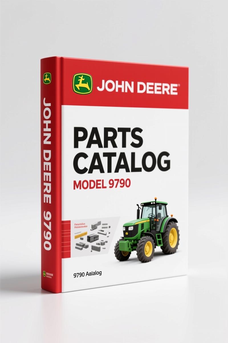 John Deere 9790 Parts Catalog – 731 Pages OEM Parts Data