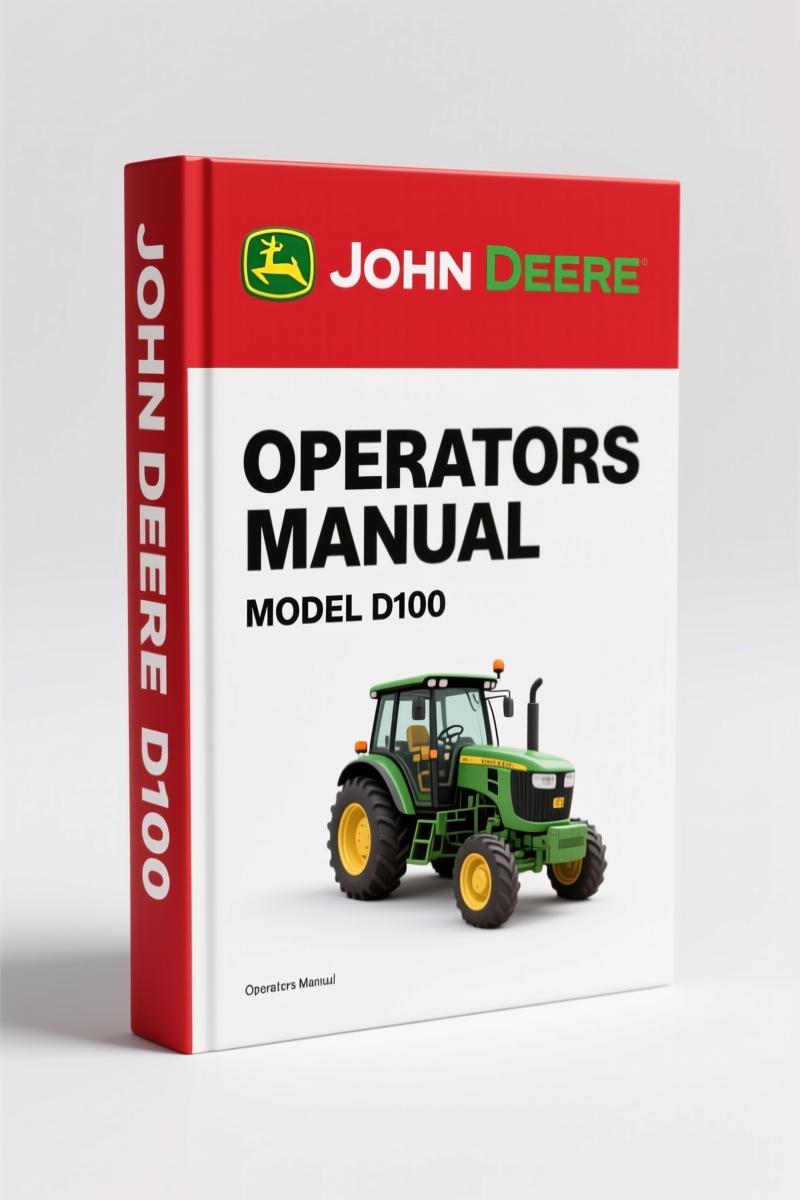 John Deere D100, D110, D120, D130, D140 2019 Operators Manual